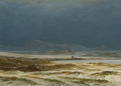 春の北欧の風景。 1825年頃 作： Caspar David Friedrich