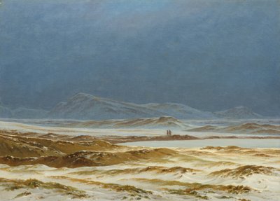 北部の風景、春、c。 1825年。 作： Caspar David Friedrich