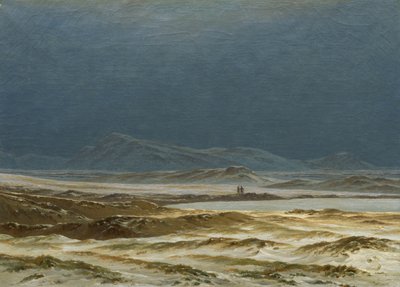 北の風景、春、1825年 作： Caspar David Friedrich