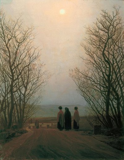 イースターの朝 作： Caspar David Friedrich