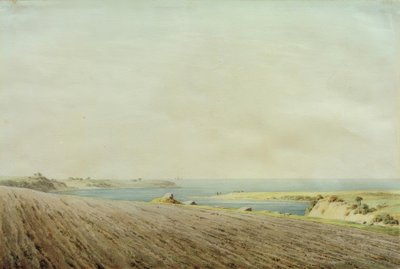 リューゲン島近くのバルト海 作： Caspar David Friedrich