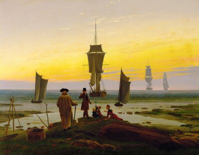  作： Caspar David Friedrich