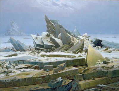 極海 作： Caspar David Friedrich