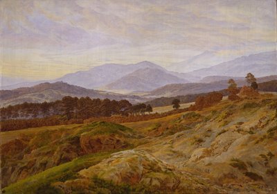 リーゼンゲビルゲ 作： Caspar David Friedrich