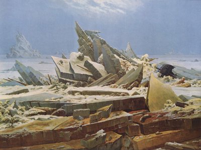 氷の海（希望の難破船） 作： カスパー・デイビッド・フリードリッヒ