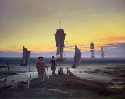 人生のステージ 作： Caspar David Friedrich