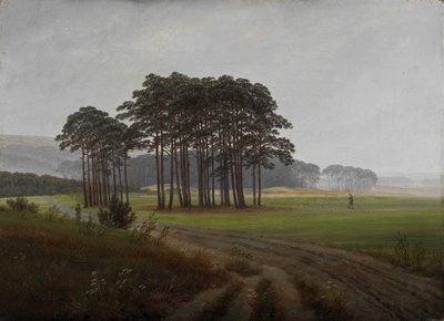 時刻：正午、1821-1822 作： Caspar David Friedrich