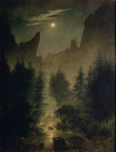 ウッテヴァルダー・グルント 作： Caspar David Friedrich