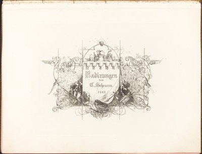 消しゴム 作： Caspar Johann Nepomuk Scheuren
