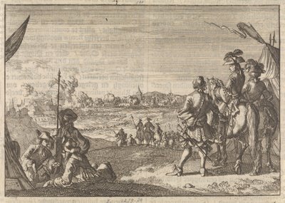 フランス軍によるナイメーヘンの占領、1672年 作： Caspar Luyken