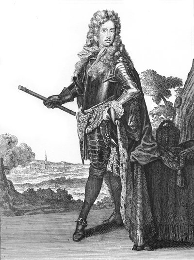 Joseph I, Holy Roman Emperor 1678-1711 - Portrait of Emperor Joseph I of Holy Empire (1678-1711), German Roman Emperor" I - drawings by Caspar Luyken - Engraved & Published by Christoph Weigel (Nuremberg 1703). 作： Caspar Luyken