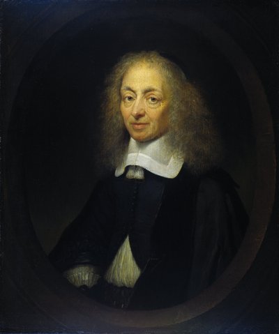 コンスタンティン・ホイヘンス（1596-1687）の肖像 作： キャスパー・ネッシャー