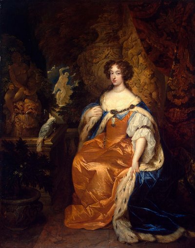 イングランド女王メアリー 2 世の肖像、1662～1694 年、1683 年。 作： Caspar Netscher