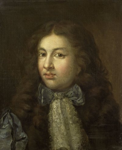 Thedoor Netscher (1661-1728) の肖像、芸術家の長男 作： Caspar Netscher