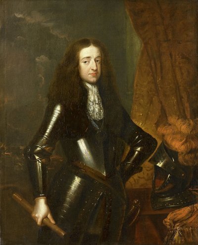 ウィレム 3 世 (1650 ～ 1702 年)、オラニエ公、1689 年以降はイングランド王の肖像 作： Caspar Netscher