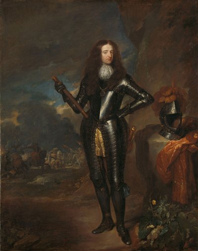 ウィリアム3世の肖像、オレンジの王子と市長、c.1680-84 作： Caspar Netscher