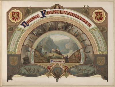 挿絵はTidemand, Adolph著「Norske Folkelivsbilleder」（Chr.I.C.発行）より引用。Tønsberg 作： Caspar Scheuren