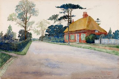 ドーセットの道路、1931 年。 作： Cass Gilbert