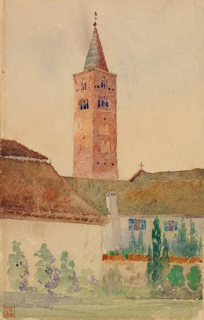 1898年、イタリアのチャーチタワー。 作： Cass Gilbert