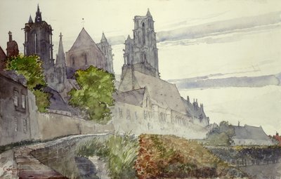 ラオン大聖堂、フランス 作： Cass Gilbert