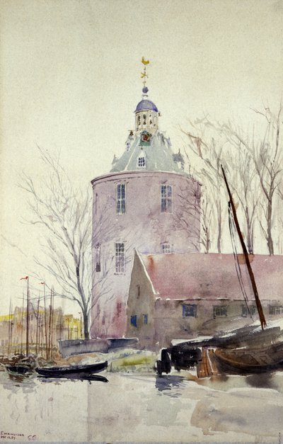オランダ、エンクハイゼンの塔、189​​7年。 作： Cass Gilbert