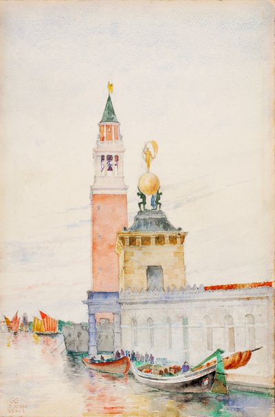 ベニス、1933年。 作： Cass Gilbert