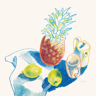 新鮮なトロピカルな静物画 作： 