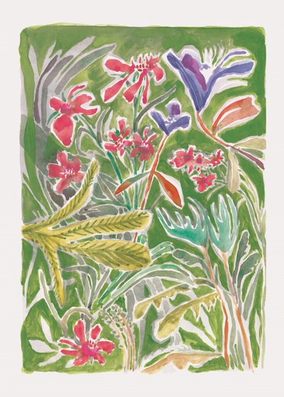 生き生きとしたワイルドガーデン 作： 