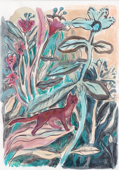 風変わりなジャングルキャット 作： 