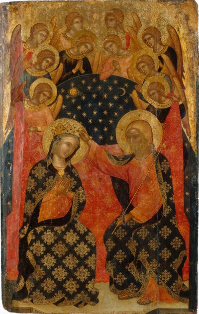聖母の戴冠式、1360年代 作： Caterino Veneziano I