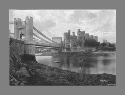 コンウェイ城と橋、c1900 作： Catherall and Pritchard