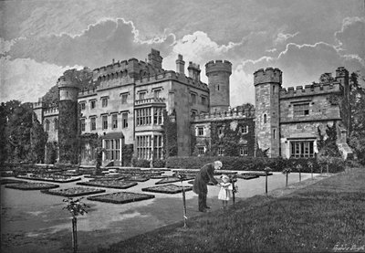ハワーデン城、c1896 作： Catherall and Pritchard