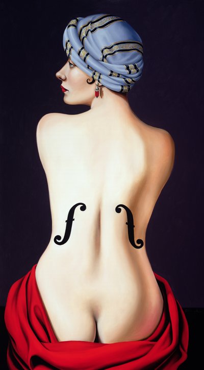 マンレイへのオマージュ 作： Catherine Abel