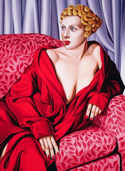 赤い着物 作： Catherine Abel