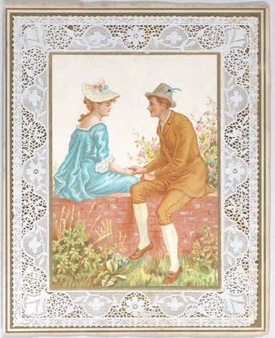 バレンタイン、1876年。 作： Catherine Greenaway