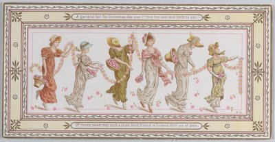 バレンタイン、1881年。 作： Catherine Greenaway