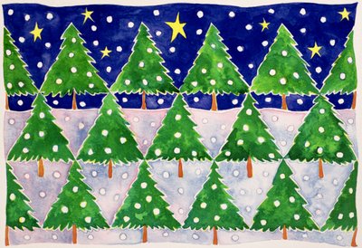 星と雪 作： Cathy Baxter