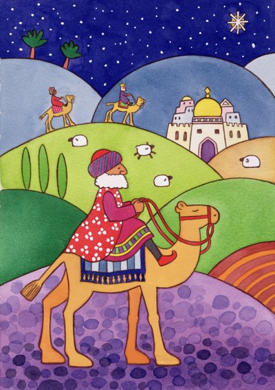 The Three Kings、1997（紙にトイレ） 作： Cathy Baxter