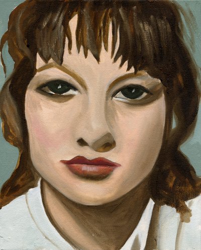 フェザー・カット, 2005 (油彩・板) 作： キャシー・ロマックス