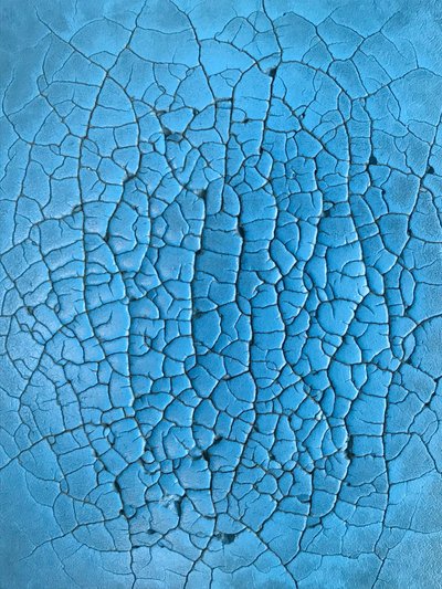 コンポジション - 青、2021年（写真） 作： Cécile Jamet