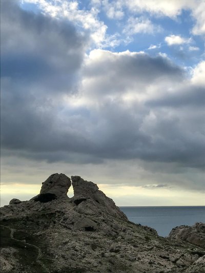 風景 - 空と海、2019年（写真） 作： Cécile Jamet