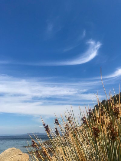 風景 - 空と海、2019年（写真） 作： Cécile Jamet