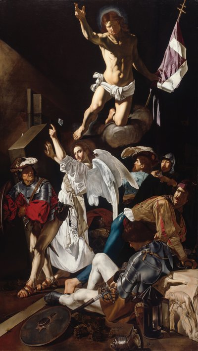 復活、161920。 作： Cecco del Caravaggio