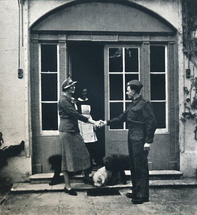 さようなら、フットマン、幸運、兵士、1941 作： Cecil Beaton