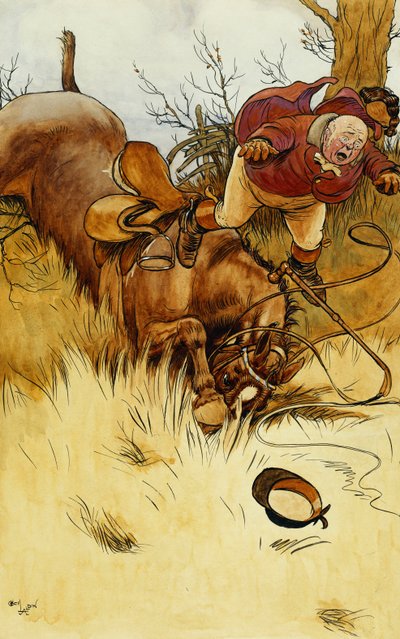 秋「恐ろしいもの」、 作： Cecil Charles Windsor Aldin