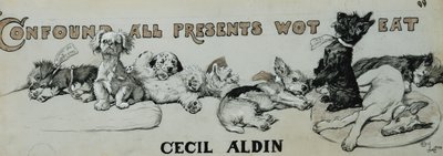 すべてのプレゼントを混乱させる 作： Cecil Charles Windsor Aldin