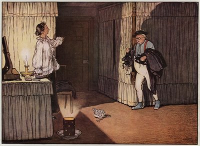 セシル・アルディンによる『ピックウィック・ペーパーズ』のイラスト（カラーリトグラフ 作： Cecil Charles Windsor Aldin