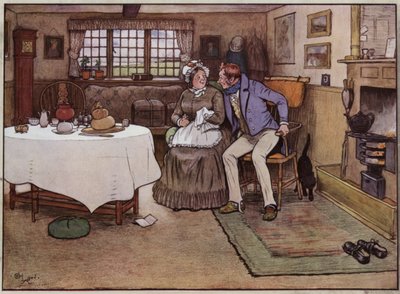 セシルアルディンによるピックウィックペーパーのイラスト 作： Cecil Charles Windsor Aldin