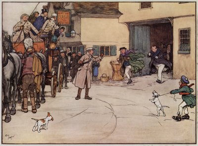 セシルアルディンによるピックウィックペーパーのイラスト 作： Cecil Charles Windsor Aldin