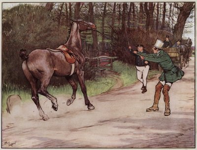 セシル・アルディンによるピクウィック・ペーパーのイラスト 作： Cecil Charles Windsor Aldin